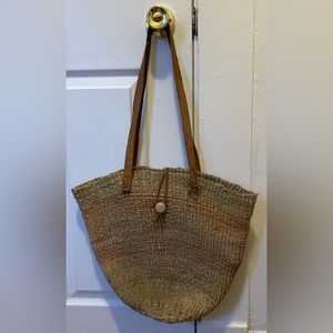 Beautiful handmade woven tote bag